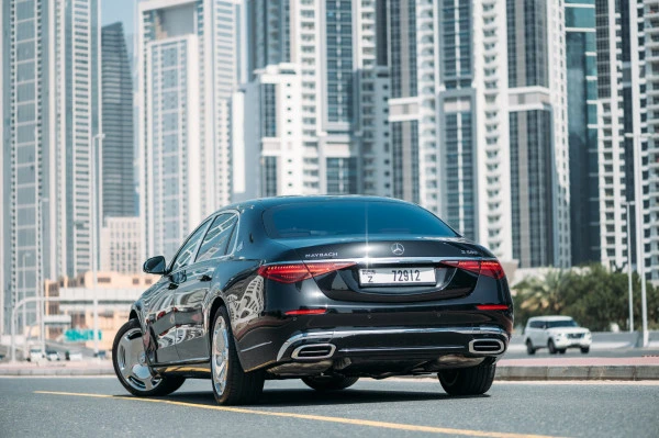  Black Mercedes Maybach S580 Photo 