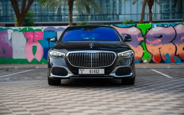  Black Mercedes Maybach S580 Photo 