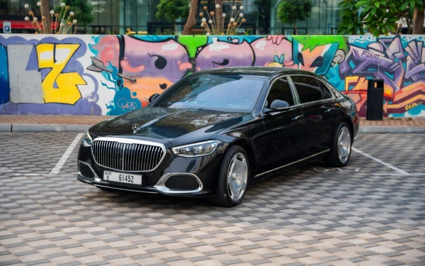  Black Mercedes Maybach S580 Photo 