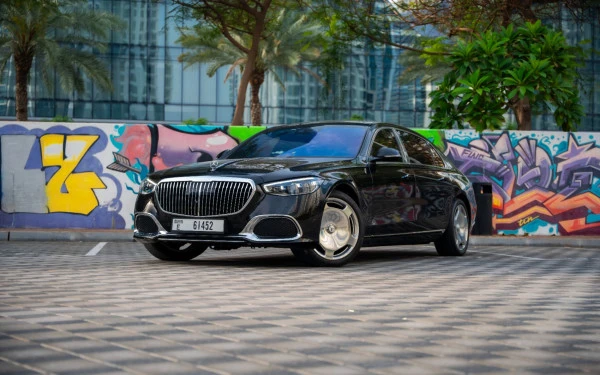  Black Mercedes Maybach S580 Photo 