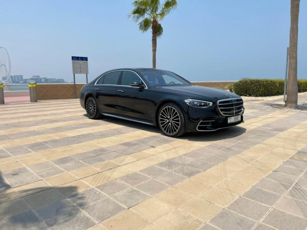  Black Mercedes S500 Photo 
