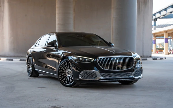  Black Mercedes S450 Maybach Kit Photo 