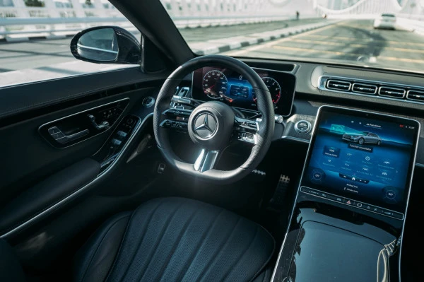  Black Mercedes S500 Photo 