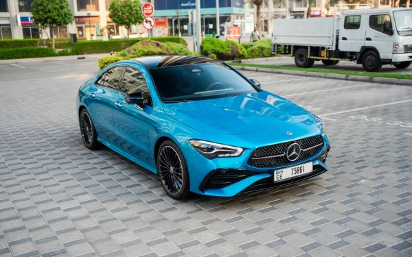  Blue Mercedes CLA200 Photo 
