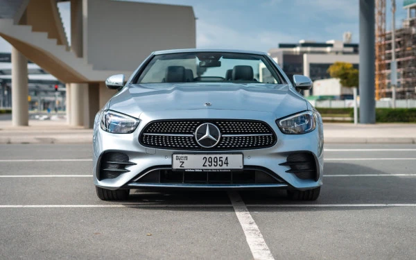  Grey Mercedes E200 Cabrio Photo 