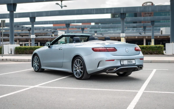  Grey Mercedes E200 Cabrio Photo 