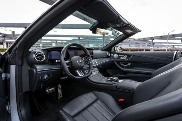  Grey Mercedes E200 Cabrio Photo 