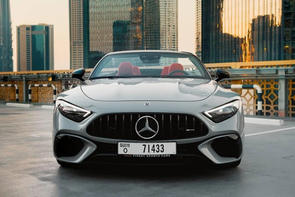  Grey Mercedes SL63 AMG Photo 